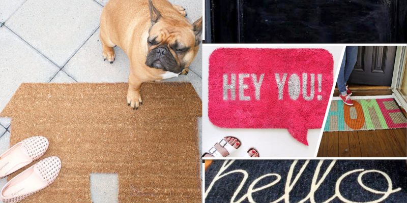 Stylish doormat design ideas