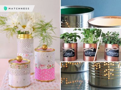 Tin can utilization for your home decor