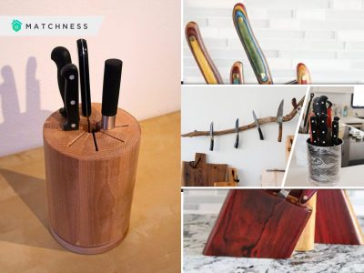 Unique knife stand references