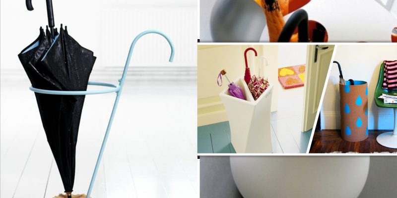 Unique umbrella stand ideas