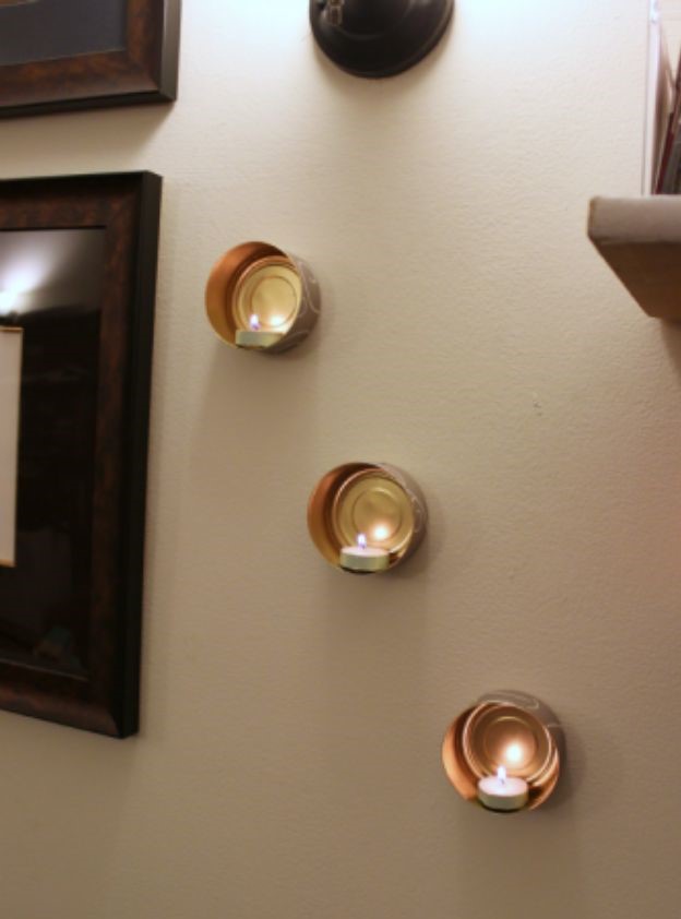 Wall-mounted-tin-can-tea-lights