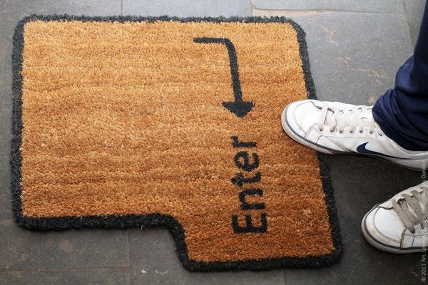 Enter-key-doormat-cool-doormat-designs