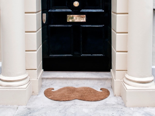 Moustache-door-mat-cute-home-entrance-decor-ideas