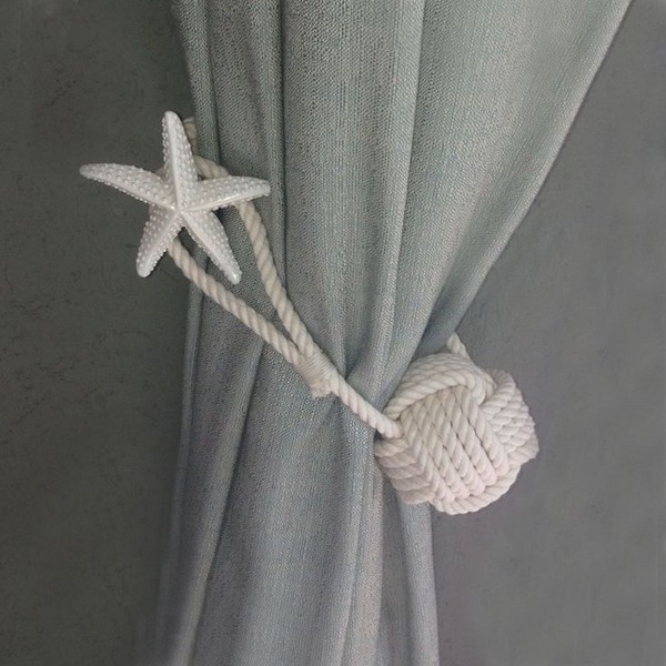 Rope-crafts-ideas-curtain-tie-back-rope-sea-star-nautical-decor-ideas