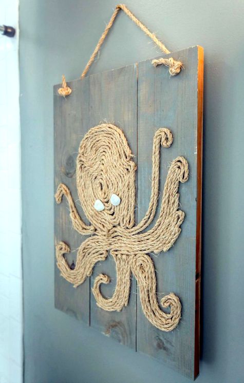 Rope-octopus-wall-art-on-wood-panel
