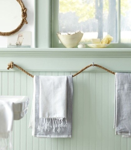 Rope-towel-holder