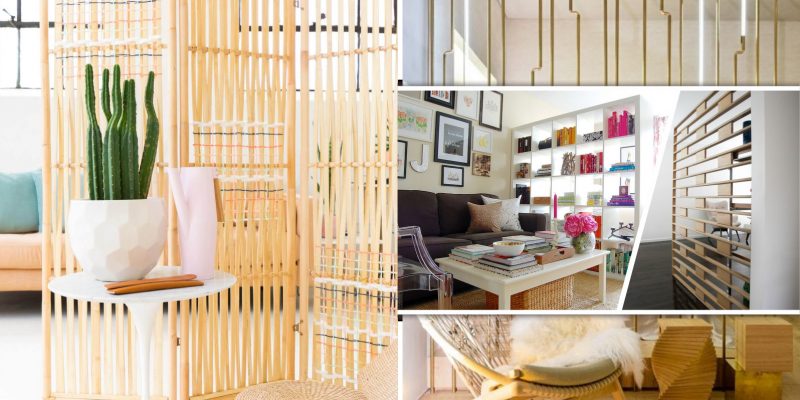 10 interesting room partition ideas for small home