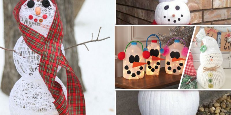 10 variations of the snowman ornament2