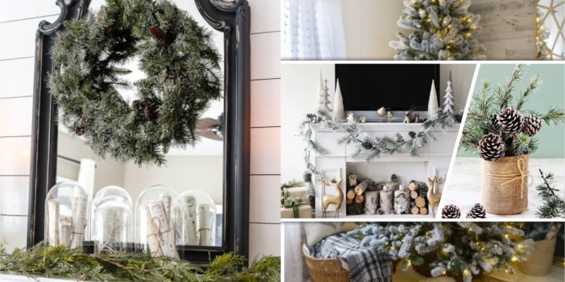 20 magical snowy christmas decorations