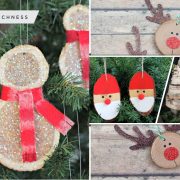25 unique wooden christmas ornament ideas7
