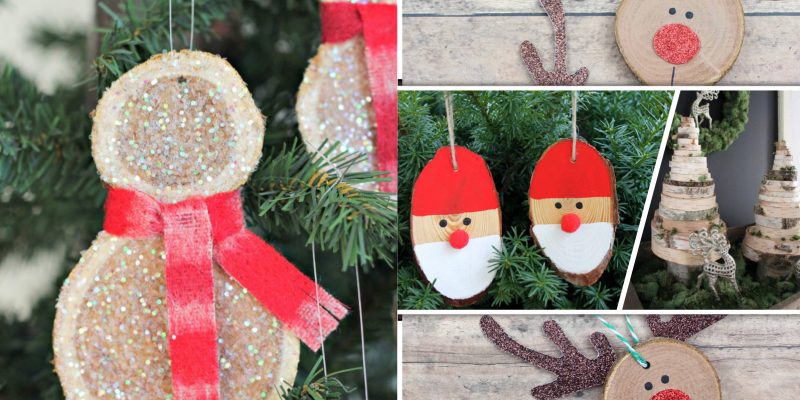 25 unique wooden christmas ornament ideas7