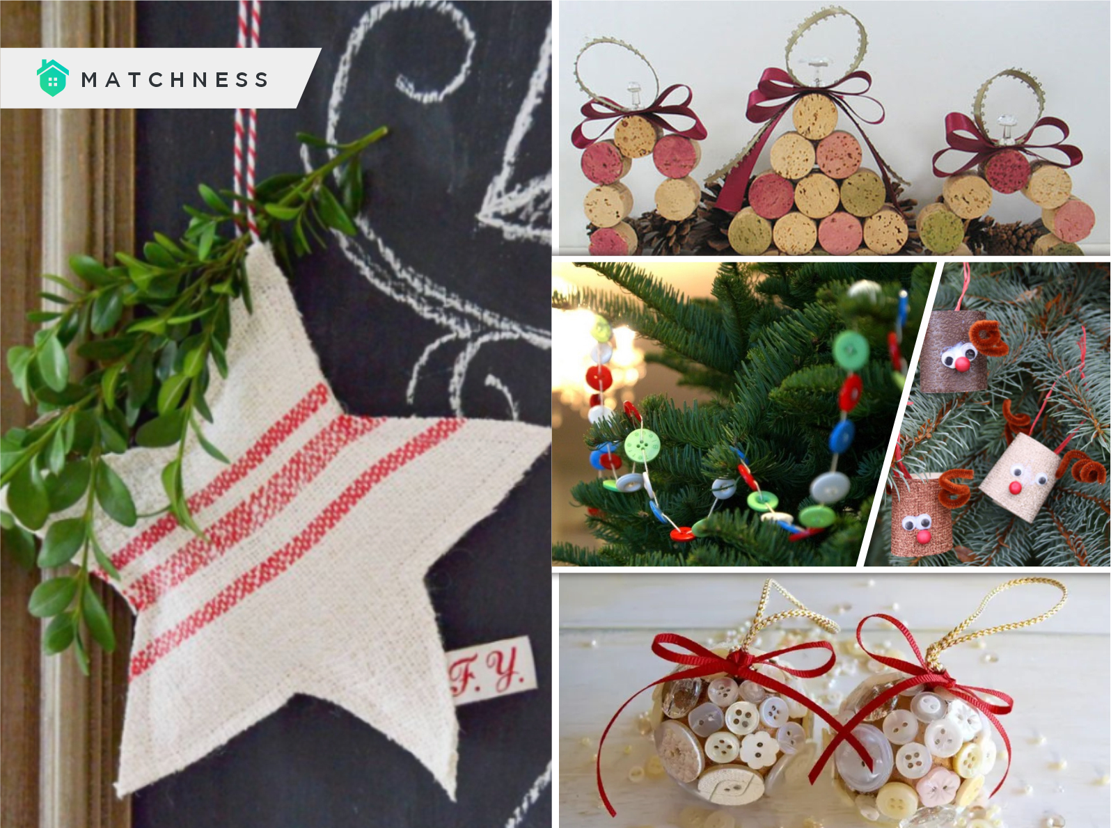 25 Varied Christmas Ornament Ideas - Matchness.com