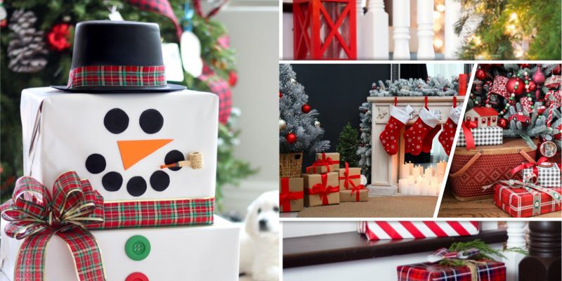 30 christmas gift decor arrangement ideas fi