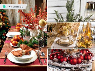 30 inviting christmas table centerpiece decors2