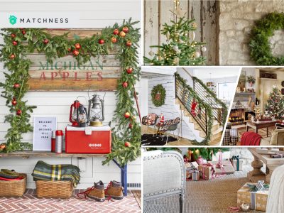 40 calming country christmas decorations2