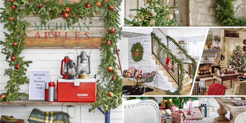 40 calming country christmas decorations2