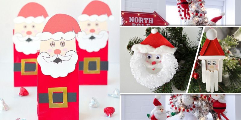 45 ways presenting santa for christmas decor5