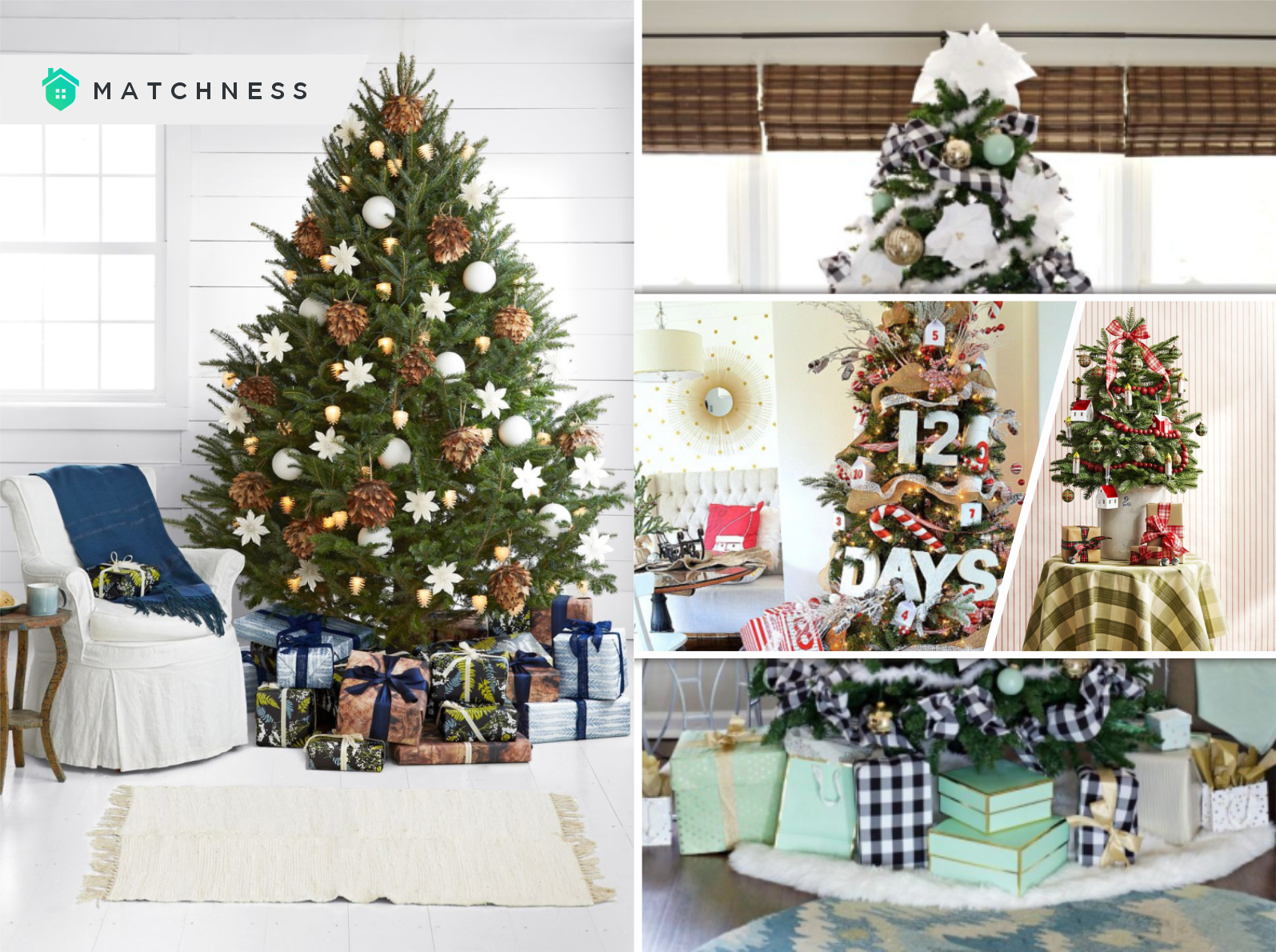 50 Ideas to Decorate Your Christmas Tree - Matchness.com