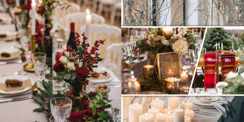 50 magical winter wedding decorations2