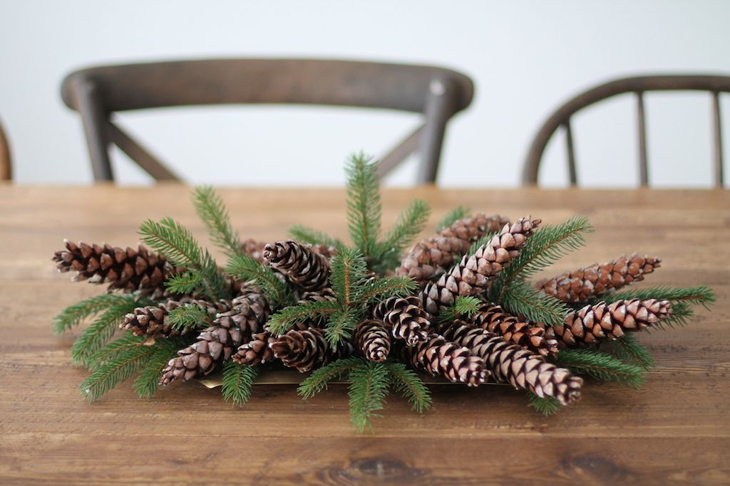 Pine-cones-centerpiece-for-holiday