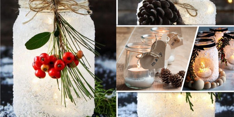 20 adorable winter mason jar lighting ideas5