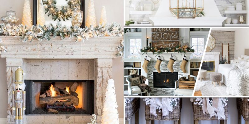 25 white winter theme decorations5
