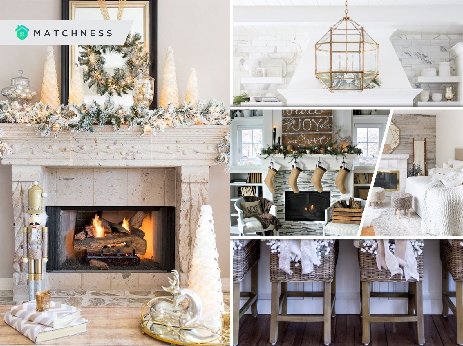 25 White Winter Theme Decorations - Matchness.com