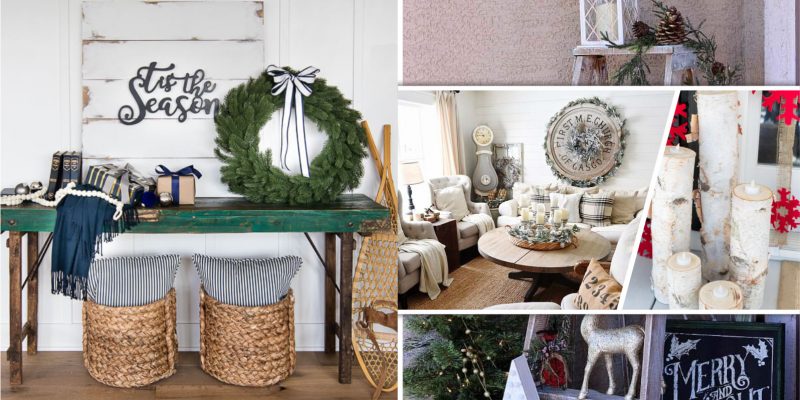 30 rustic winter decor ideas2