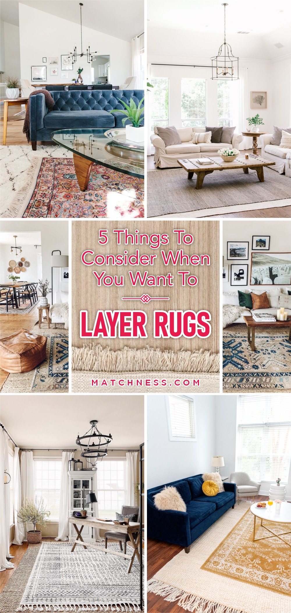 5 things to consider when you want to layer rugs 1