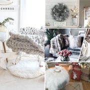 50 ideas in adding furry items to your winter decorations fi