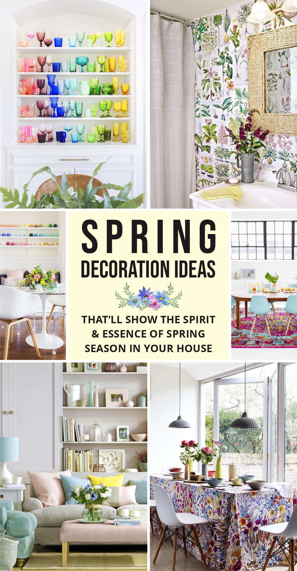 6 spring decoration ideas that will show the spirit and essence of spring season in your house 1