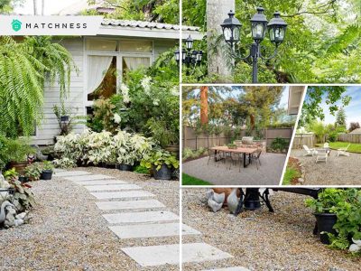 Advantages and disadvantages of pea gravels for patio fi
