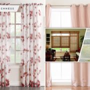 Aesthetic curtain ideas for large windows that offer more sunlight and house airier fi