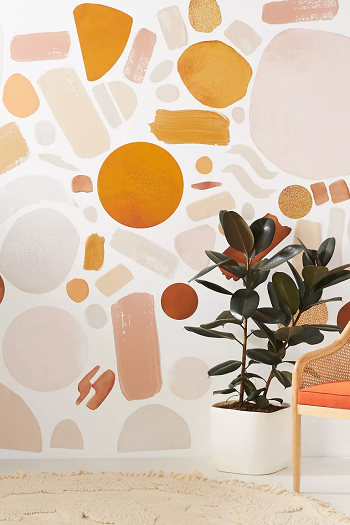 Canyon palette wall decal Undeniably Astounding Wall Decal Ideas For Your Living Room