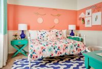 Coral for kid room