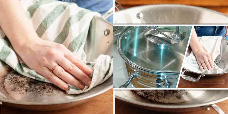 Easy ways to remove stains from kitchen stainless steel appliance fi