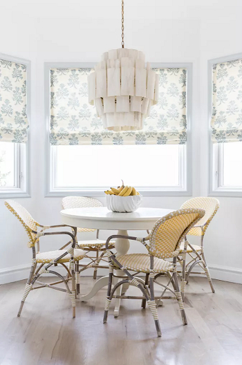 Fun print for adding personality Dining Room Curtain Ideas To Create Ambiance With Ease Perfect Touch
