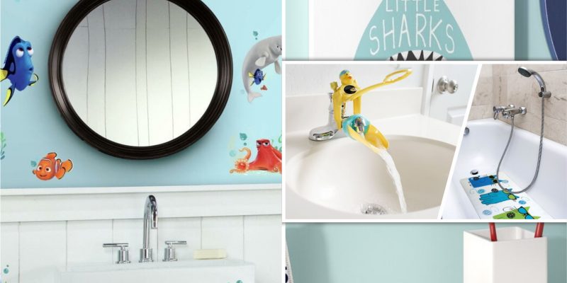 Funniest bathroom decoration to entertain your kids during bath time fi