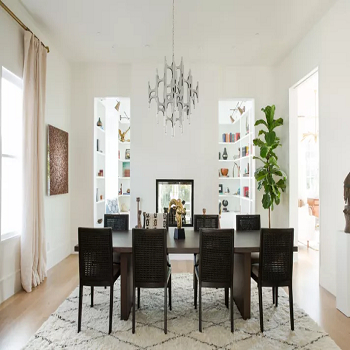 Go for boho glam Idyllic Modern Dining Room To Offer You Eating In StyleGo for boho glam Idyllic Modern Dining Room To Offer You Eating In Style