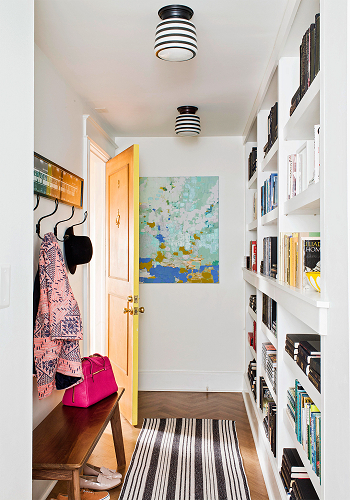 Go with plenty of lighting Ideal Ways To Maximize Your Small Hallway With Style-Packed Space