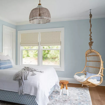 Hanging chair Bedroom Sitting Area Of Your Very Own No Matter Your Space