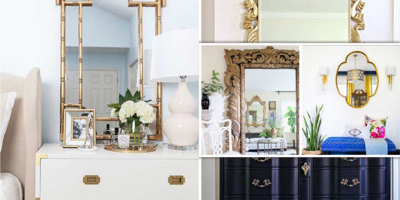 Impeccable style decoration ideas by presenting bold mirrors fi