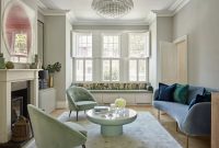 Install circular furniture items