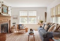 Light up a narrow living room space