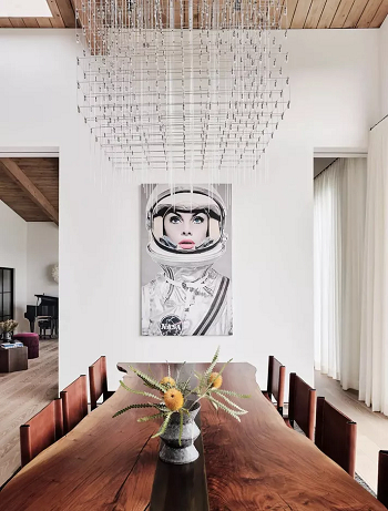 Live edge table Idyllic Modern Dining Room To Offer You Eating In StyleLive edge table Idyllic Modern Dining Room To Offer You Eating In Style