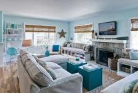 Living room with natural textures