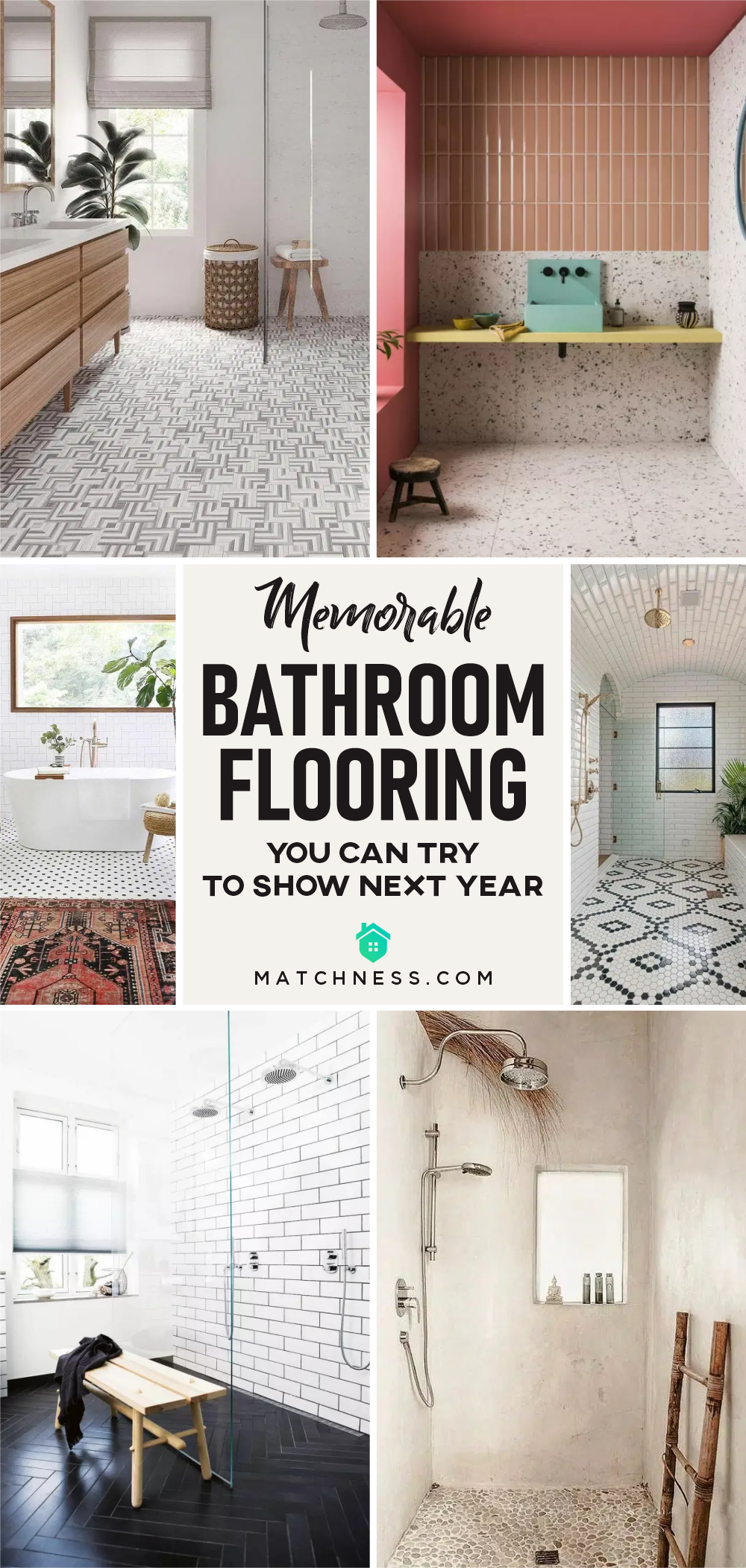 Memorable bathroom flooring you can try to show next year 1