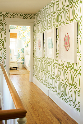 Pull the focus upward Ideal Ways To Maximize Your Small Hallway With Style-Packed Space