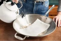 Remove stains with steam cleaning