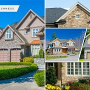 Splendid home exterior ideas that finished with stone cladding fi
